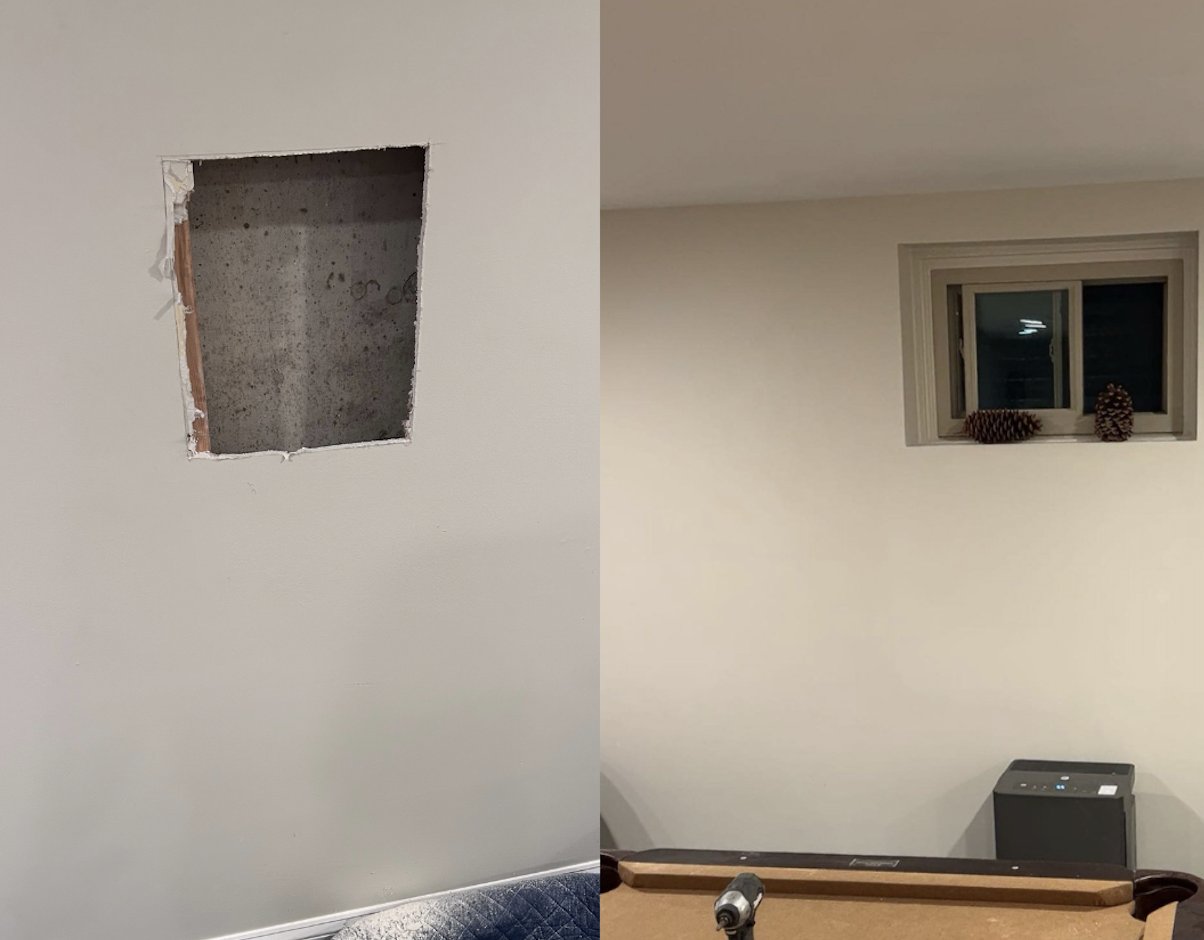 Drywall Repair Work